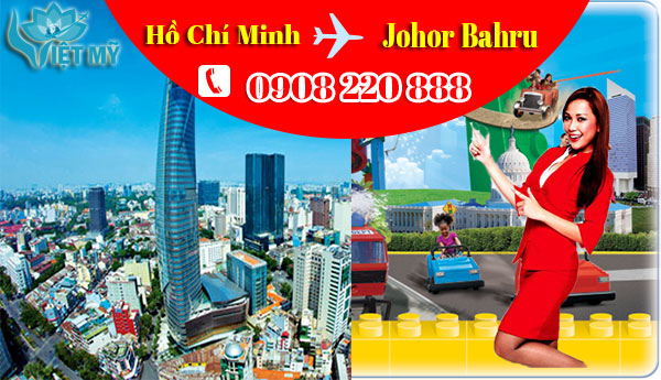 Vé máy bay Hồ Chí Minh đi Johor Bahru
