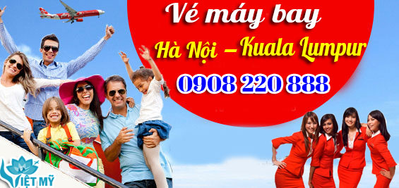 Vé máy bay Hà Nội đi Kuala Lumpur