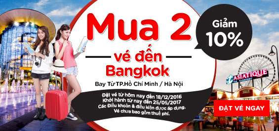 Tưng bừng khuyến mãi Air Asia đi Malaysia chỉ từ 4 USD