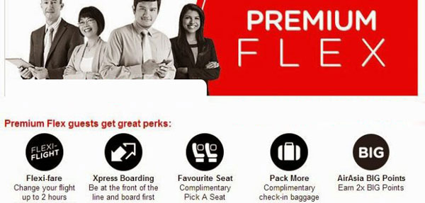 Hạng vé đặc biệt linh hoạt của hãng Air Asia Hạng vé đặc biệt linh hoạt của hãng Air Asia