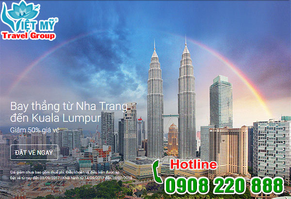Siêu khuyến mãi giảm đến 50% giá vé từ Air Asia