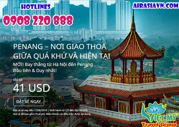 Bay Air Asia mua sắm thả ga chỉ từ 34 USD