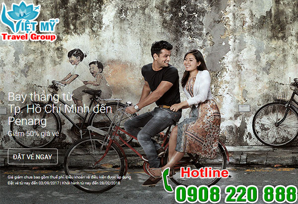 Siêu khuyến mãi giảm đến 50% giá vé từ Air Asia