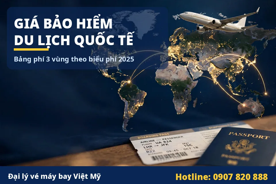 Giá bảo hiểm du lịch quốc tế khi đặt vé máy bay gia bao hiem du lich quoc te khi dat ve may bay